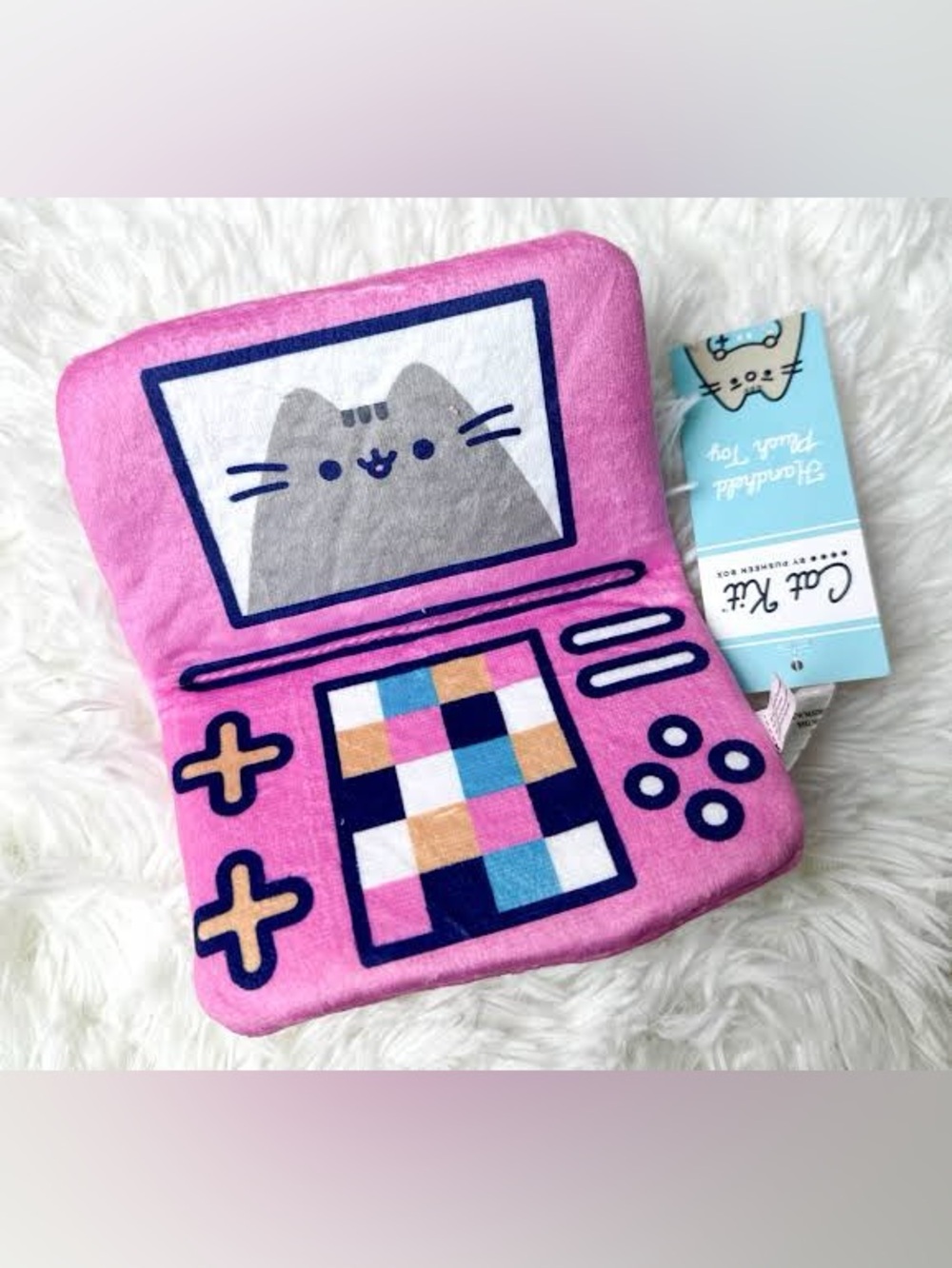 NWT✨ Pusheen Box Exclusive Gaming Crinkle Toy Gamer Cat Kit Handheld Game Plush